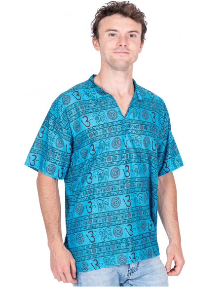 Light Blue Closed Shirt