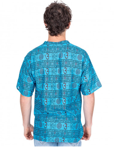 Camisa Fechada Azul Claro