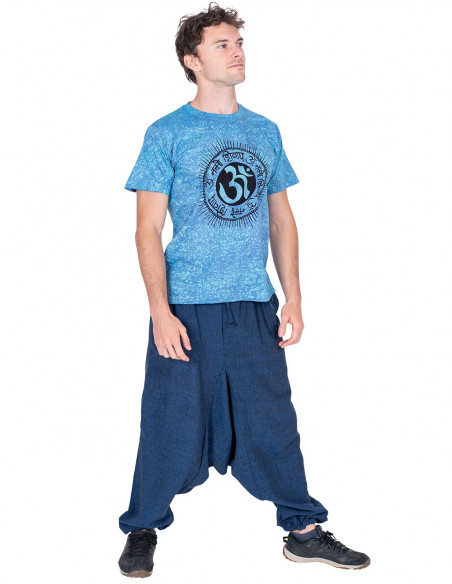 Pantaloni Blu Saruel