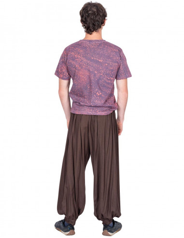 Pantalon bombacho marron