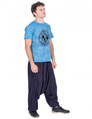 Blue Afghan Pants