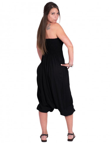 Indumento versatile in rayon nero