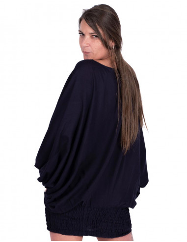 Pantaloni della tuta in rayon blu