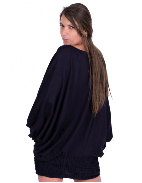 Pantaloni della tuta in rayon blu