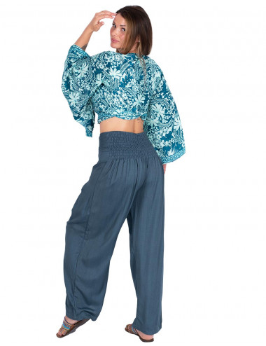 Graue Rayonhose 2