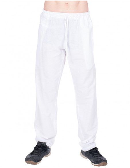 Weiße Freizeithose
