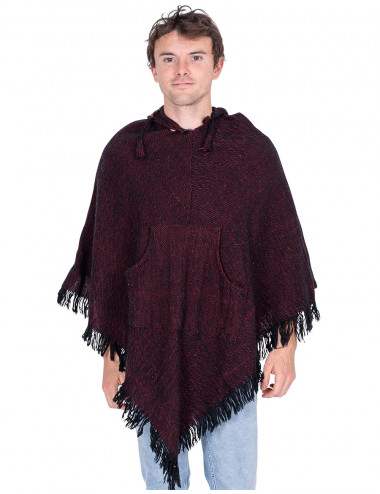 Poncho Triangle Bordeaux 2