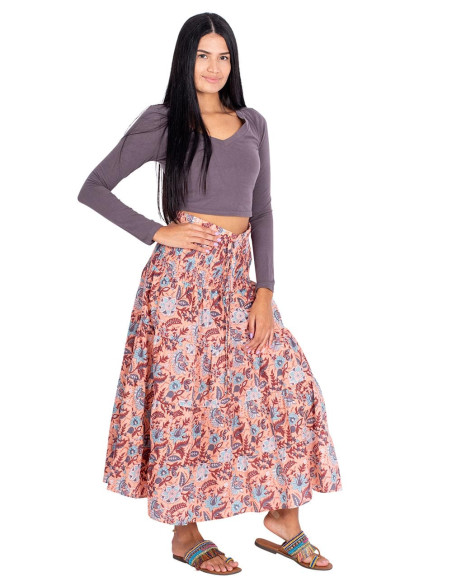 Bedruckter Hippie-Rock