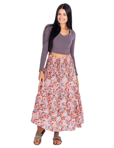 Printed Hippie Skirt