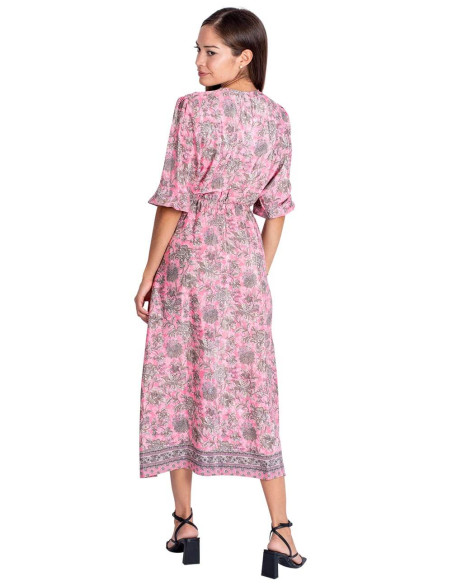 Robe mi-longue décontractée