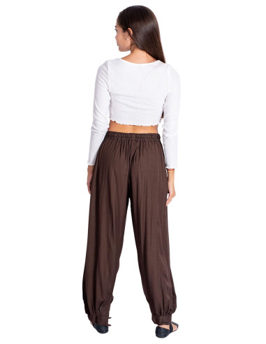 Brown Baggy Pants