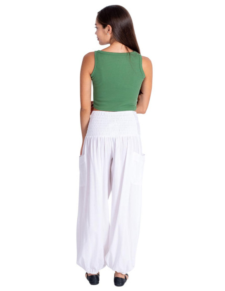 Bloomers de algodão branco