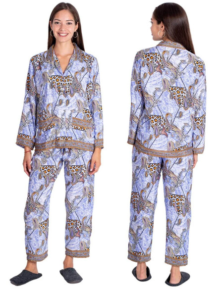 Seidenpyjama für Damen