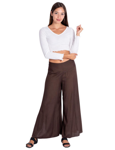Pantaloni gonna in viscosa