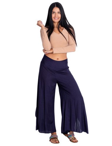 Weite blaue Hose 2