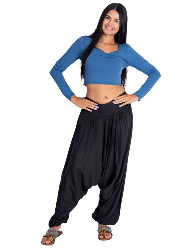 Black Harem Pants 2