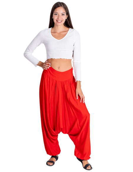 pantalon-harem-rojo-rayon-mujer