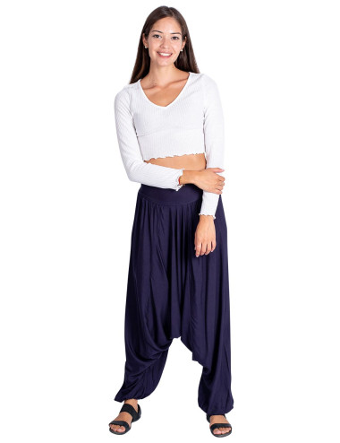 Calça Harém de Viscose