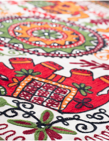 Handmade Tapestry 4 Elephants