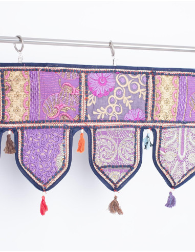 Handmade Purple Toran
