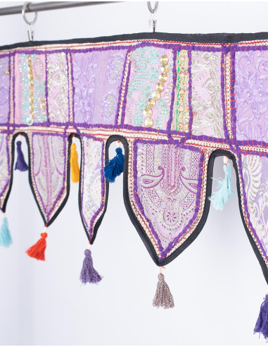 Handmade Purple Toran