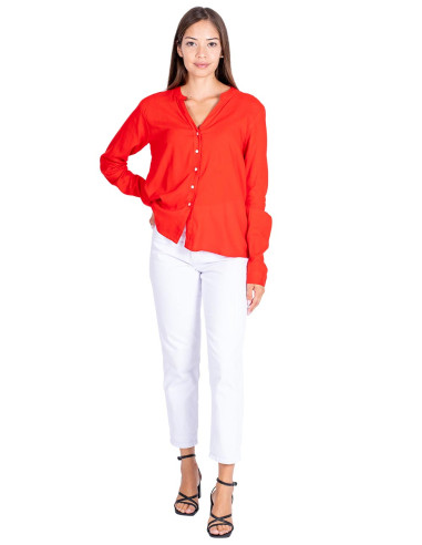 Camicia rossa da donna