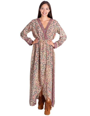 Robe Longue Imprimée