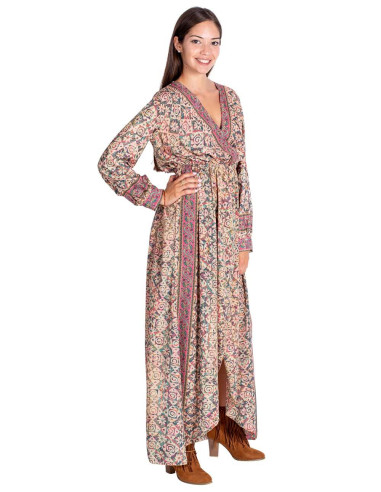 Vestido Longo Estampado