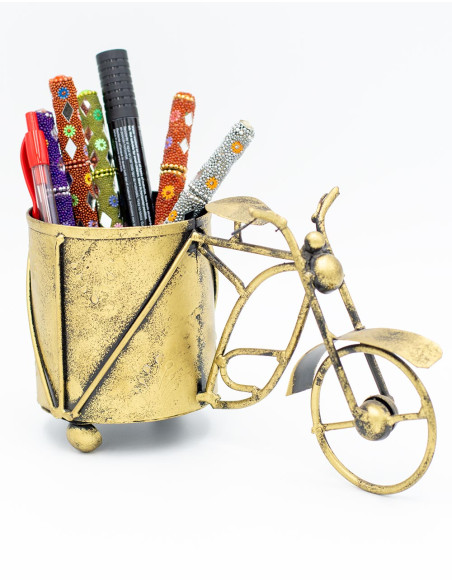 Porta-lápis de bicicleta