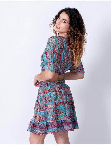 conjunto-falda-y-top-seda-estampada 2