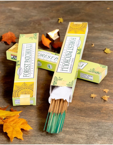 Incenso Floresta Patchouli Deepika Marca