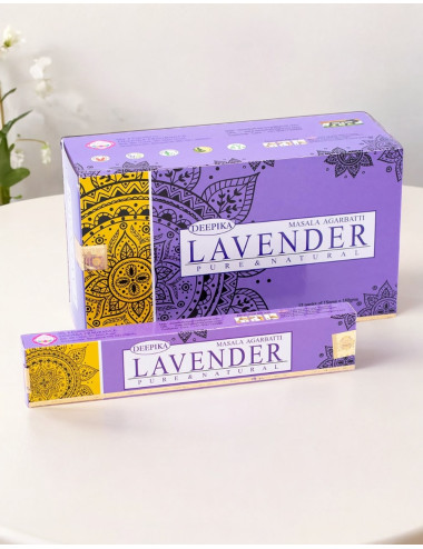 Incenso de lavanda da marca...