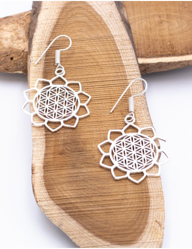 Handcrafted Circular Ethnic Earrings