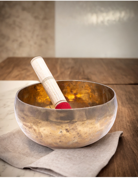 Ciotola da meditazione premium fatta a mano - Grande 20 cm