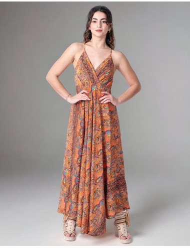 Robe Longue en Soie... 2