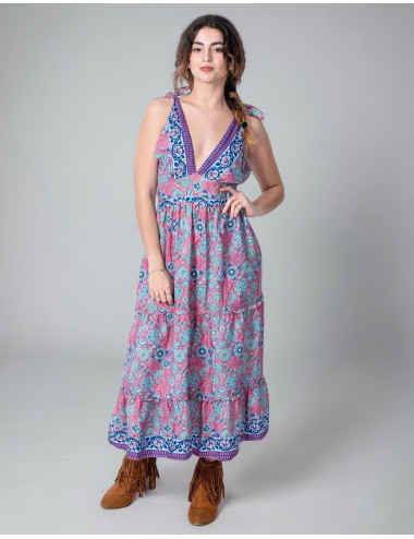 vestido-midi-hippie-style-seda-rosa 2