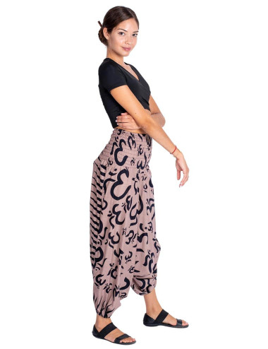 Brown cotton Afghan pants... 2