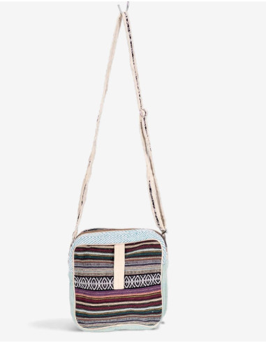 Bolsa crossbody unissex de cânhamo: estilo...