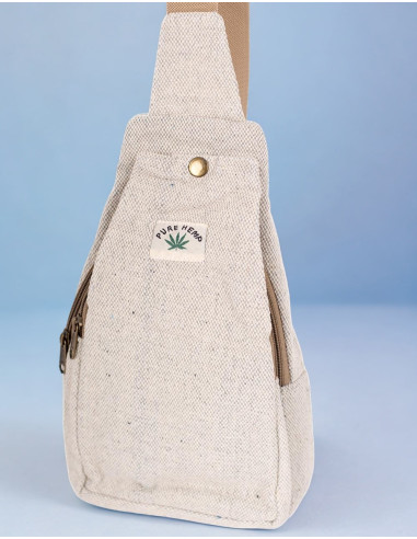 Rucksack im Fanny-Pack-Stil aus Hanf