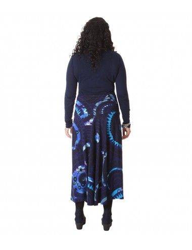 jupe-grandes-tailles-inégales-bleu-hiver 2