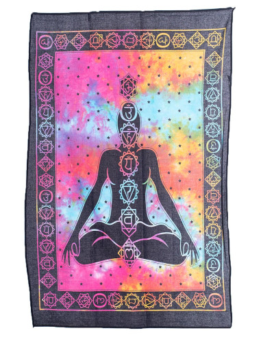 7 Chakra Meditation Tapestry - Harmonize your...