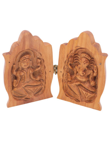 Statue of Hamsa Hands with Ganesha and Lakshmi...