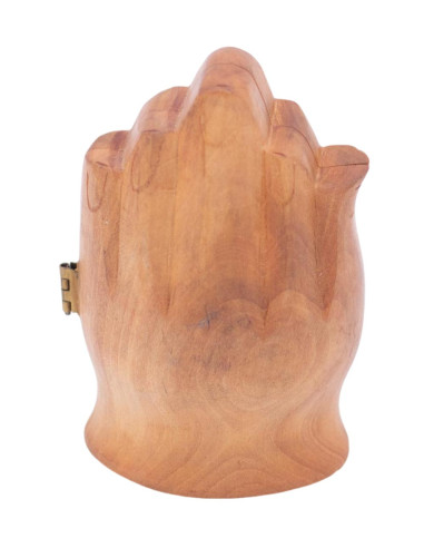 Statue von Hamsa-Händen mit Ganesha und Lakshmi...