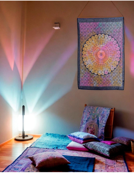 Tapeçaria Mandala Multicolor - Energia e Cor para Transformar seu Espaço