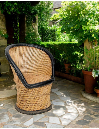 Fauteuil individuel en jute...