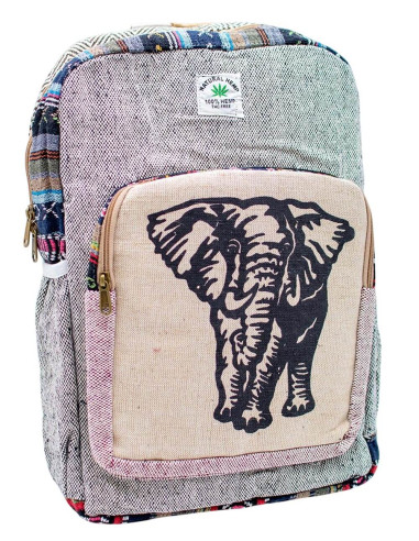 Mochila Kimago Hemp: Artesanato indiano unissex...