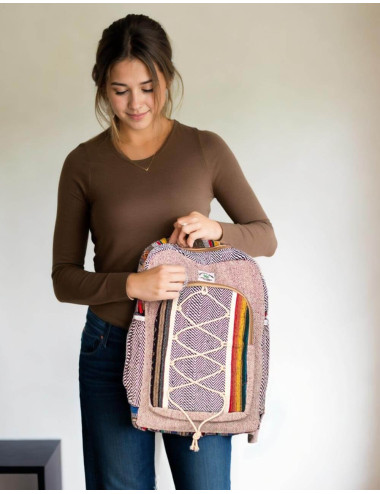 Moda etnica: zaino unisex...