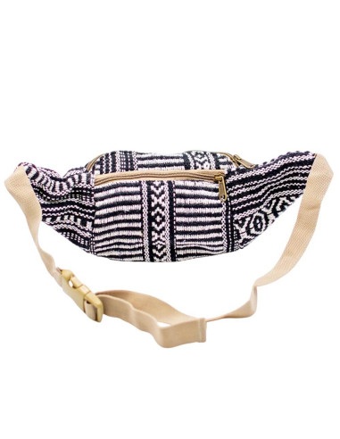 Borsa da cintura unisex in canapa: artigianato...