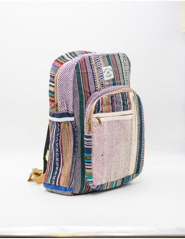 Mochila Kimago Unissex de Cânhamo Artesanal com...