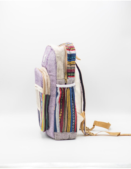 Unisex Hanfrucksack – Exklusive Kunst und Funktionalität